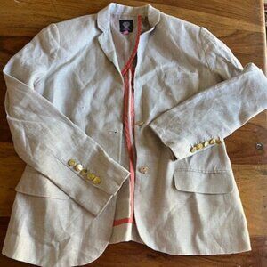 Vince Camuto Linen Unlined Blazer Size 2